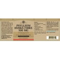 thumbnail image 3 of Solgar | Fibra de cáscara de psyllium, 1000 mg, 200 cápsulas vegetales (500 mg por cápsula), 3 of 3