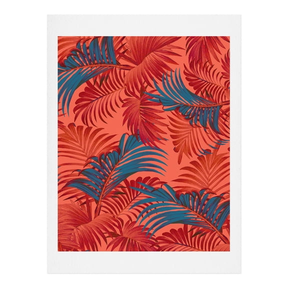 Society6 Pantone 16 1546 by Burcu Korkmazyurek Art Print