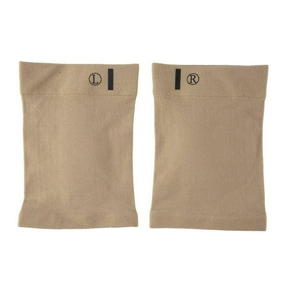 Compression Arch Support with Pad,Arch Brace for Flat Feet Cushions Women & Men, Plantar Fasciitis Sleeves Shoe Insert Insole, Helps Foot Pain Relief Skin Color