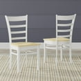 thumbnail image 3 of Glenwillow Home 48" Wood Table  Slat Back Chairs, 3 of 10