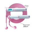 thumbnail image 2 of Sports intelligent count rope skipping with rope and without rope dual-purpose detachable weight rope skipping, 2 of 6