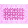 thumbnail image 1 of Ahgly Company Indoor Rectangle Oriental Purple Traditional Area Rugs, 7' x 10', 1 of 4
