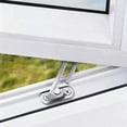 thumbnail image 4 of unbranded 1 Set Silver Window Security Lock Safety Lock Stainless Steel Window Accessory, 4 of 8