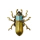 thumbnail image 1 of Broche de seguridad esmaltado Qarigey para chinches de metal, 1 of 6
