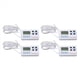 thumbnail image 1 of 2X Termómetro para Congelador, Alarma de Doble Temperatura, Pantalla Digital Interior, Termómetro Electrónico para Refrigerador Doméstico, 1 of 5