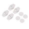 thumbnail image 2 of 4x ruedas giratorias para muebles pequeños, ruedas giratorias de servicio pesado, caja de almacenamiento Universal de rotación de 360  degree, rodillo Blanco shamjiam  ruedas giratorias, 2 of 3
