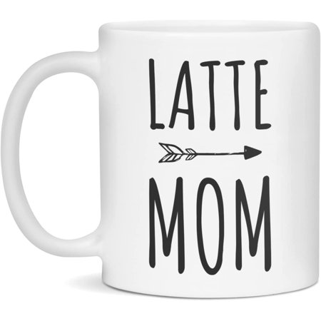 

Latte Mom Coffee Mug 11-Ounce White