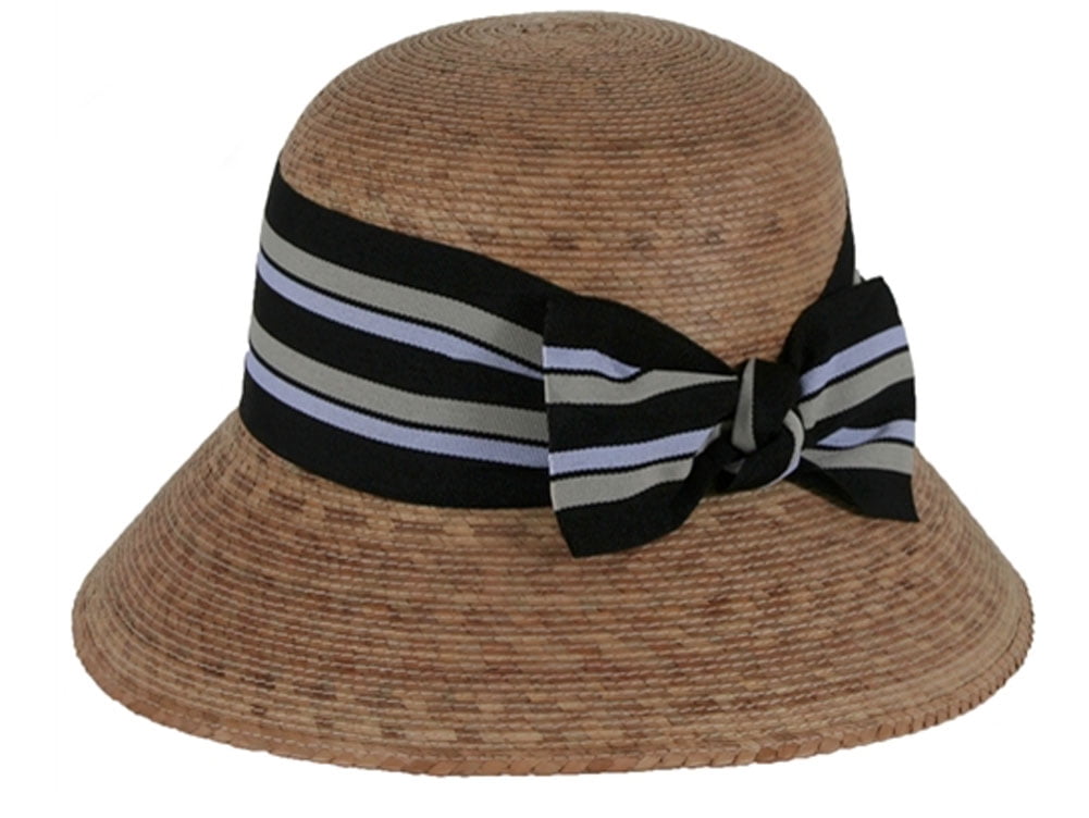 Tula Hats - Tula Hats - Women's - Ella Multi Striped Bow Palm Hat ...