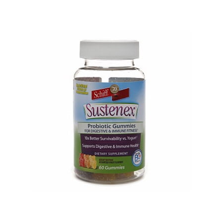 Sustenex Probiotic Gummies For Digestive - 60 Ea, 6 Pack