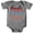 Granite Heather Bodysuit, variant on Little Brother Colorful Stacked Matching Sibling Outfit for toddlers and baby boys Chill Shirt 3T