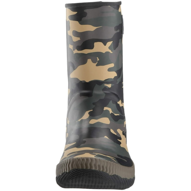 Sperry Women s Saltwater Current Rain Boot Olive Multi Size 9.5 M