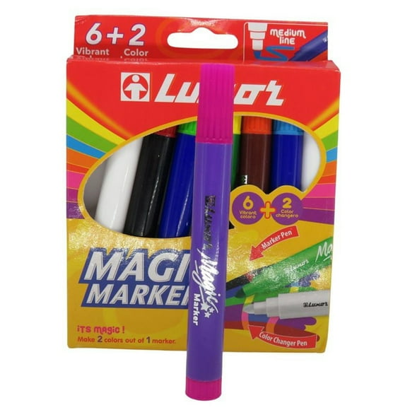 Luxor Magic Marker (6+2 Pieces)
