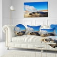 thumbnail image 3 of Designart Geyser Sol De Manana Bolivia - Landscape Printed Throw Pillow - 12x20, 3 of 5