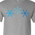 thumbnail image 4 of Inktastic Snowflakes Winter Christmas T-Shirt, 4 of 5