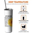 thumbnail image 7 of Best Mom Ever Tumbler Gifts 20oz Mama Tumbler With Lid & Straw, Personalized Insulated Skinny Tumbler With Lid And Straws, Mom Life Tumbler Cup, Gifts For Mom, Mothers Day Gifts For Mom, Women, 7 of 7