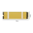 thumbnail image 4 of FLhrweasw 适用于 NVMe 2280 SSD 的 M.2 固态硬盘散热器（金色）, 4 of 8
