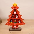 thumbnail image 1 of Decoraciones para árboles de Navidad 3D Ligero con compartimentos Accesorios de exhibición creativa para escritorio Tienda de Navidad Red pequeña cuadrícula perfecl Árbol del festival, 1 of 8