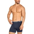 thumbnail image 2 of Champion Men’s Boxer Briefs – 5 Pack Cotton Flex Underwear, Tag Free and Hidden Fly, Sizes S–2XL, 2 of 5