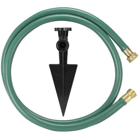 Landscapers Select 6GHWF Garden Hose Extender, 6 ft L, Female x Male, PVC, Green