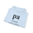 thumbnail image 4 of Pa Dad Fathers Day Definition Hoodie, Gifts, Hooded Sweatshirt, 4 of 4