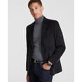 thumbnail image 2 of Nautica Mens Modern fit Corduroy Sport Coat Blazer 42 R Black Solid Stretch, 2 of 2