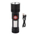 thumbnail image 2 of Rechargeable Torch, Lightweight Handheld Flashlight 3 Gear Aluminum Alloy  For Camping, 2 of 8