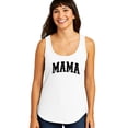 thumbnail image 4 of Distressed Mama Tank Top for Women Simple Graphic Shirt for Mom White Tank Top XX-Large, 4 of 4