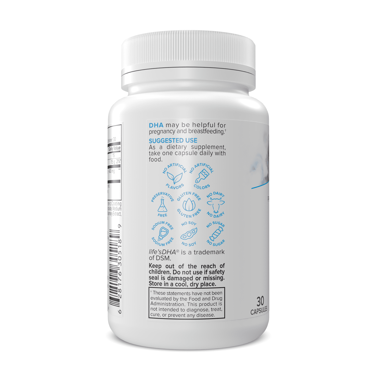 Portions Master DHA Prenatal Pregnancy & Breastfeeding
