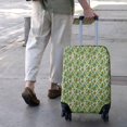 thumbnail image 3 of Green Bigfoot and Tree Pattern Luggage Cover Fashion Suitcase Cover Baggage Covers Fit 25-28 Inch Luggage (Go Travel), 3 of 5