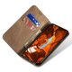thumbnail image 2 of For iPhone 17 Pro Max Case Jeans Cloth Texture Anti-Scratch Leather Stand Phone Cover - Coffee, 2 of 5