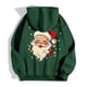 thumbnail image 4 of WILLBEST Sudadera de Mujer Ladies' Christmas Printed Zipper Long Sleeved Pocket Drawstring Casual Hooded Sweatshirt 1677 X-Grande, 4 of 8