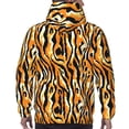 thumbnail image 7 of Wukai Zebra Print Men Hoodies Fleece Sweatshirts Long Sleeve Sweaters Pullover Fall Outfits Winter Clothes-Medium, 7 of 7