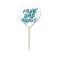 thumbnail image 1 of embrace father  s Toothpick Flags Heart Lable Cupcake Picks, 1 of 3