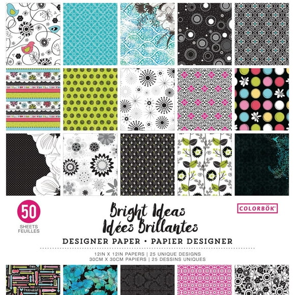 Papier designer Idées Brillantes de Colorbok