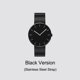 thumbnail image 4 of Reloj de Pulsera Casual Tty Seen Pareja Cuarzo, 4 of 5