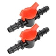 thumbnail image 1 of Régulateur de Débit d'Eau Durable, Régulateur de Débit d'Eau pour Aquarium, Accessoire Rouge Noir pour Aquarium 10mm, 1 of 8