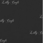 Lilly Craft Solid Color Black Fleece Fabric - 58-60" Wide and Sold by the Yard