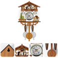 thumbnail image 3 of Wosthever Clock Bird Antique Retro Pendent Wall-mounted Decor Wall Pendulum Home Decoration for Living Room Bedroom Supplies Type4 NO4, 3 of 6