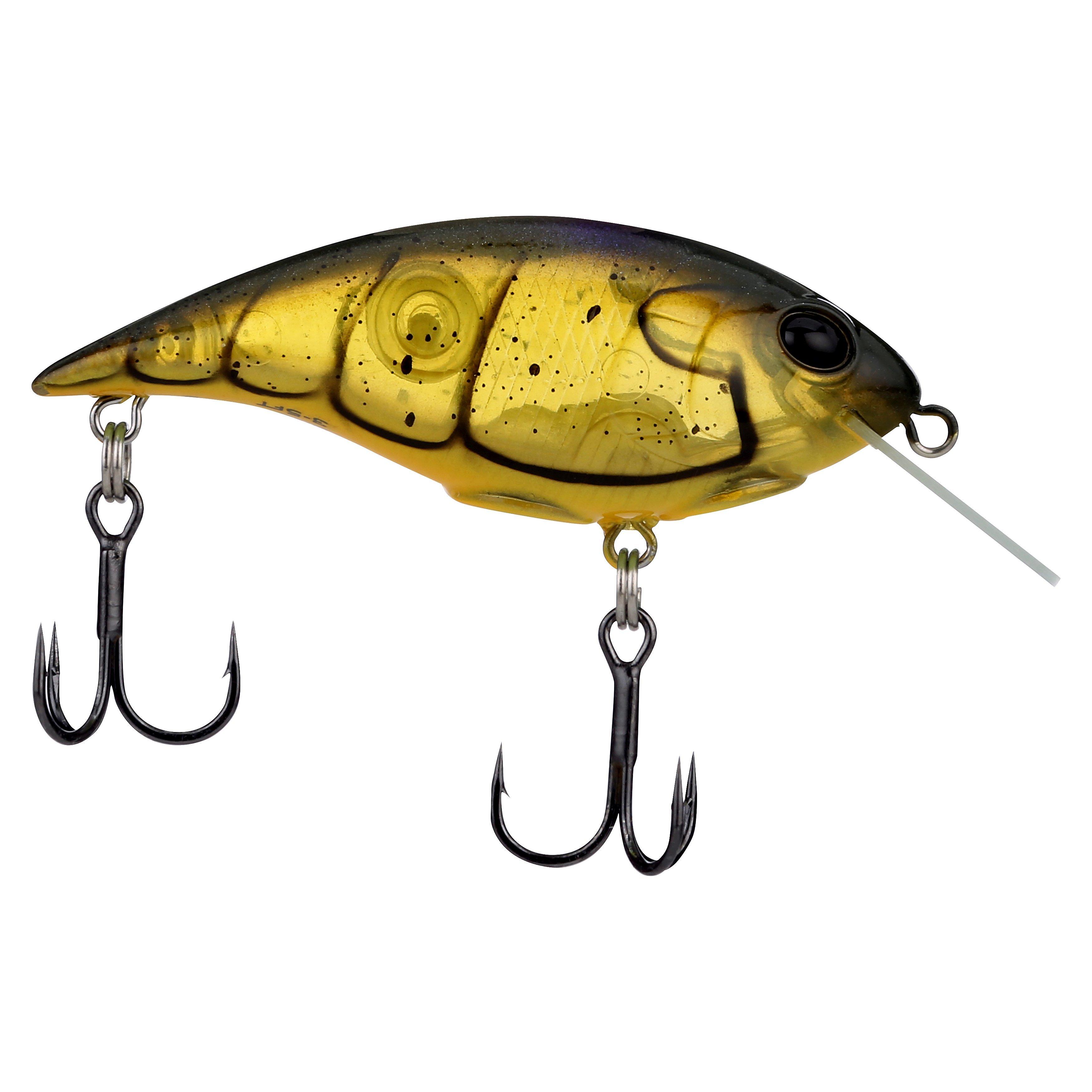 Berkley Shallow Money Badger Fishing Crankbait, 2.5 in, Hybrid Baitfish-Crayfish