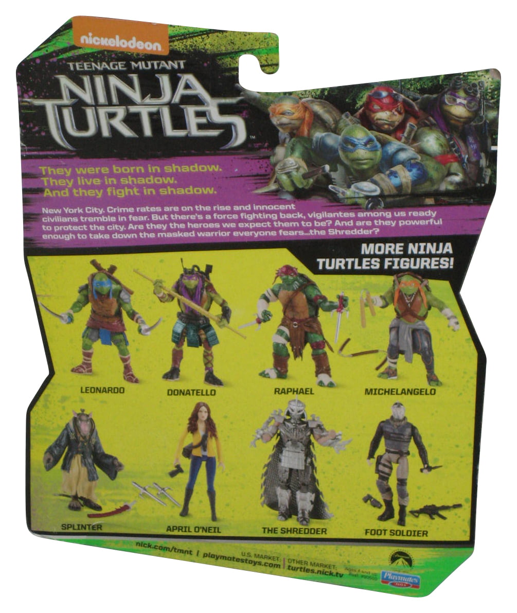 Leonardo Teenage Mutant Ninja Turtles PLAYMATES VIACOM TMNT Action Figures 
