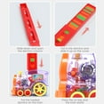 thumbnail image 4 of Electric Domino Train Set For 3+ Years Old Kids Parent-Children Interactive Tracking Set W/60Pcs Domino Pieces Automatic Educative Domino Brick Laying Train Toy, 4 of 10