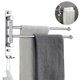 thumbnail image 1 of Toallero giratorio 2 brazo oscilante Toallero de baño Montado en la pared WD.WDQZL Hogar, 1 of 2