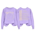 thumbnail image 1 of TINZ Chandail à Capuche Tendance pour Femmes, Imprimé Lettre, Col Rond, Automne & Hiver, Vêtements d'Entraînement Confortables, 1 of 3