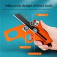 thumbnail image 4 of Hiessgozy Manual Edge Band Trimmer Scraper & Cutter, Wood Banding Machine Board Deburring Tool for Woodworking, ABS & Alloy Steel, Sharp & Durable Hand Tool, 4 of 8