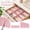A003- Pink, variant on Flat Comb No Handle Matte Finish White Unisex Durable Comb for Everyday Grooming Styling 5 Inch Beard Comb Gift for Men and Women