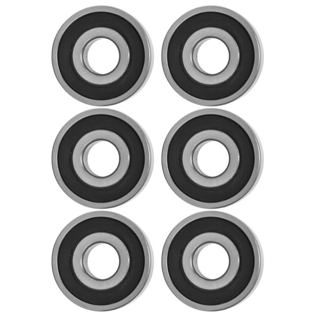 10 Pcs Roulements à Billes Étanches en Caoutchouc Miniatures Profonds Roulements à Billes Radiaux Mini Profonds pour Appareils à Mouvement Linéaire