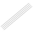 thumbnail image 1 of Unique Bargains Lot de 4 M3 x 300mm Pas 0.5mm Acier Inoxydable 304 Tige Entièrement Filetée, 1 of 6