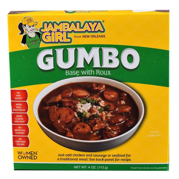Jambalaya Girl Gumbo Base with Roux 4 oz