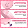 thumbnail image 5 of Electric Baby Nail File Battery-Powered, Pink Baby Nail Trimmer For Safe Grooming, Gentle Manicure Pedicure Tool, 5 of 9