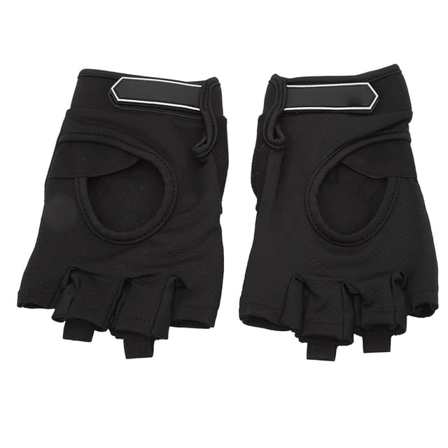 Guantes de entrenamiento transpirables, 1 par de guantes de entrenamiento transpirables para montar a caballo, guantes de medio dedo, guantes de levantamiento de pesas, rendimiento de alta gama